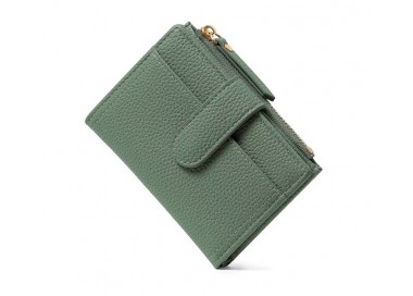Portefeuille Femme en simili-Cuir - Vert