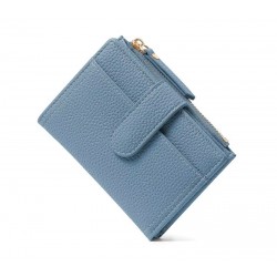 Portefeuille Femme en similicuir - Bleu
