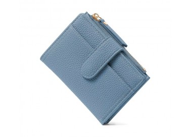 Portefeuille Femme en similicuir - Bleu