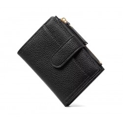 Portefeuille Femme en similicuir - Noir