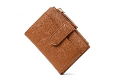 Portefeuille Femme en similicuir - Marron