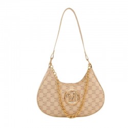 Sac bandoulière femme _ Blanc cassé