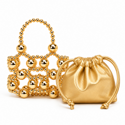 Sac soirée Chic _ Dorée