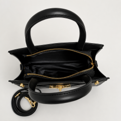 Sac bandoulière femme noir