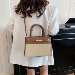 Sac bandoulière femme marron