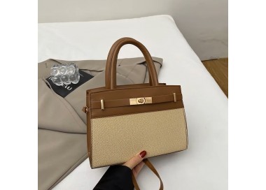 Sac bandoulière femme marron
