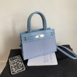 Sac bandoulière femme Bleu