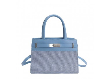 Sac bandoulière femme Bleu