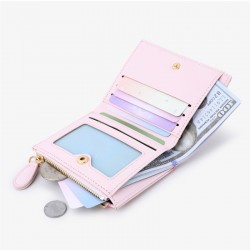 Portefeuille Femme Fleur _Creamy-white