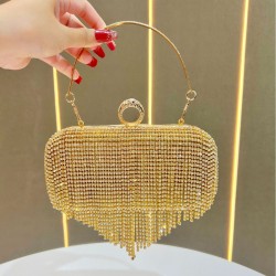 Pochette soirée Dorée