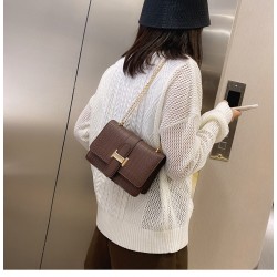 Sac à main de luxe pour femme_ Marron