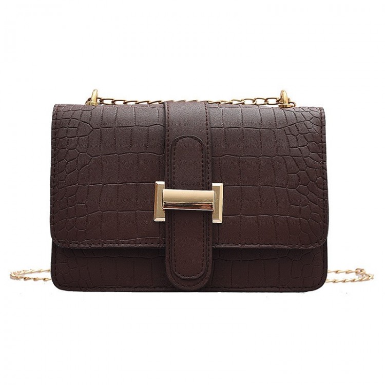 Sac à main de luxe pour femme_ Marron