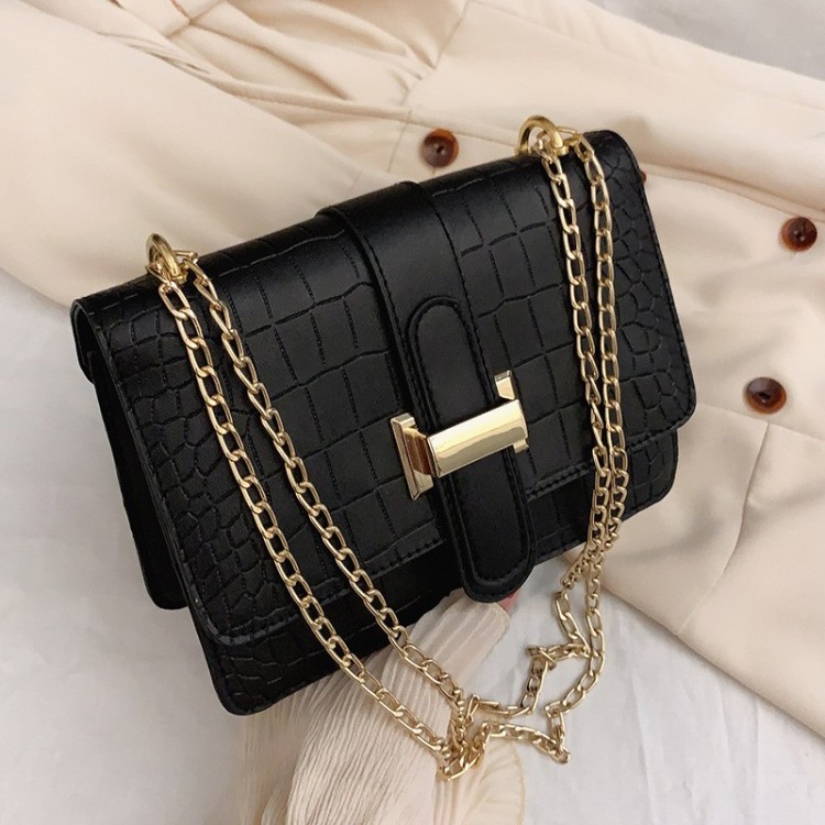Sac à main de luxe pour femme_ Noir
