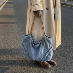 Sac Fourre-Tout en Jean _ bleu clair