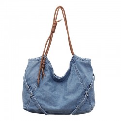 Sac Fourre-Tout en Jean _ bleu clair
