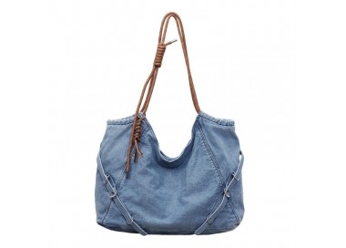 Sac Fourre-Tout en Jean _ bleu clair