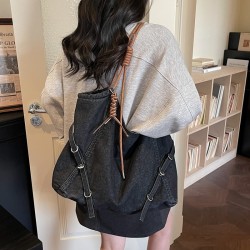 Sac Fourre-Tout en Jean _ noir