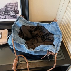 Sac Fourre-Tout en Jean _ noir