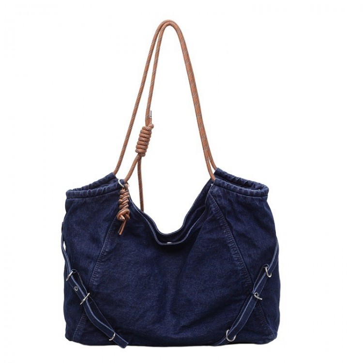 Sac Fourre-Tout en Jean _ bleu profond