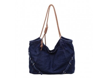 Sac Fourre-Tout en Jean _ bleu profond