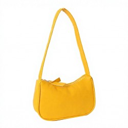 Sac chic à bandoulière de style français _ jaune