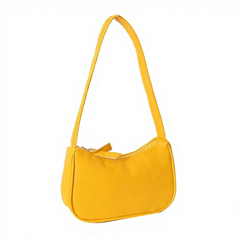 Sac chic à bandoulière de style français _ jaune