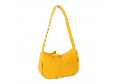 Sac chic à bandoulière de style français _ jaune