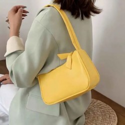 Sac chic à bandoulière tendance _ jaune
