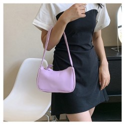 Sac chic à bandoulière tendance  _ violet