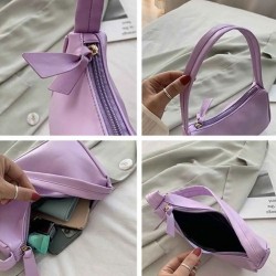 Sac chic à bandoulière tendance  _ violet
