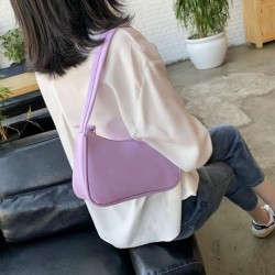 Sac chic à bandoulière tendance  _ violet