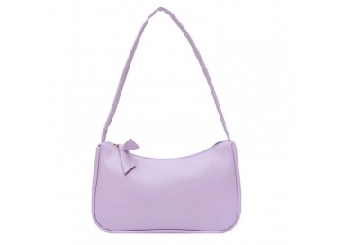 Sac chic à bandoulière de style français _ violet