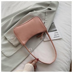 Sac chic à bandoulière tendance  _ rose dragée