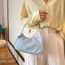 Sac chic à bandoulière tendance _ bleu