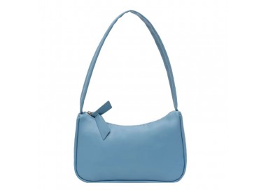 Sac chic à bandoulière de style français _ bleu