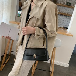 Sac à main en cuir _  noir