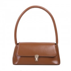 Sac à main en cuir _  caramel
