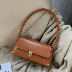 Sac à main en cuir _  caramel