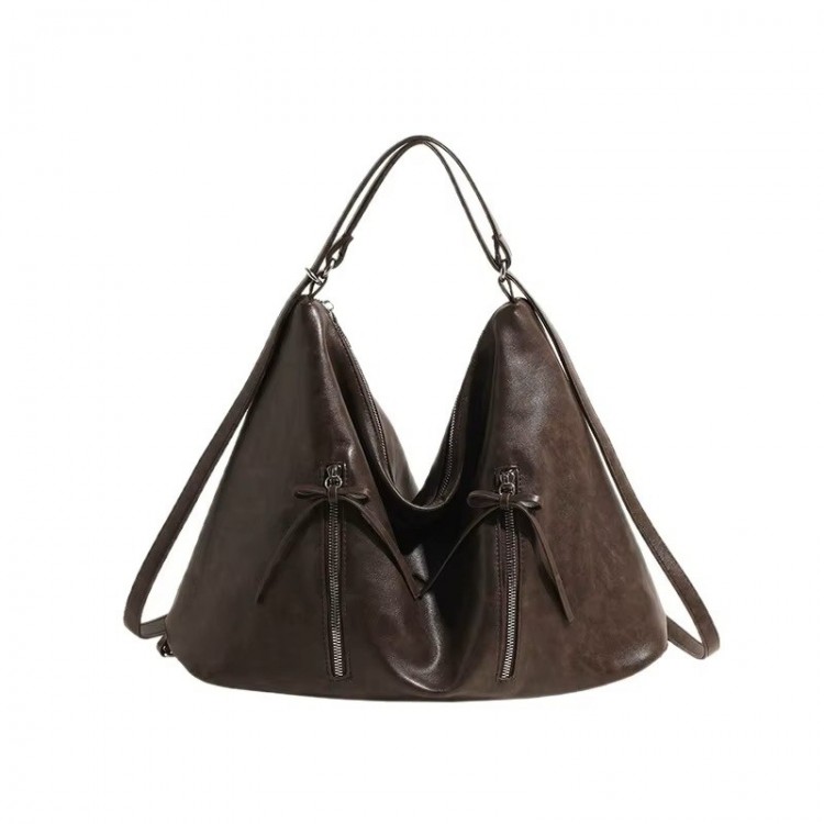 sac bandoulière Brun foncé