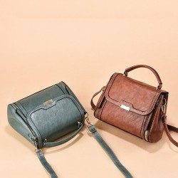 Sac bandoulière femme marron