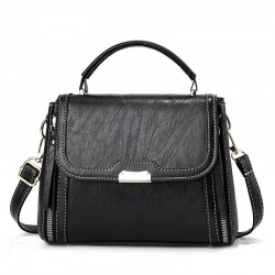 Sac bandoulière femme noir