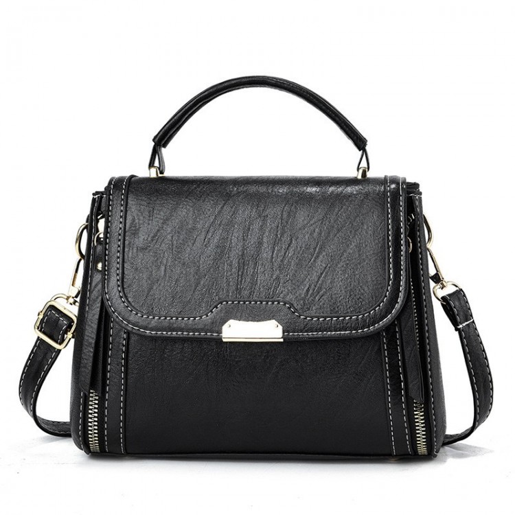 Sac bandoulière femme noir
