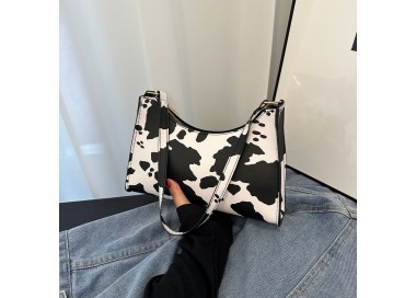Sac bandoulière imprimé vache