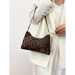 Sac bandoulière imprimé léopard