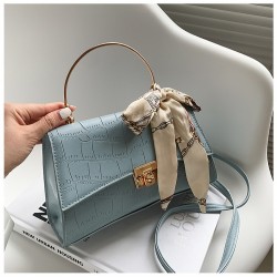 Sac à main chic bleu