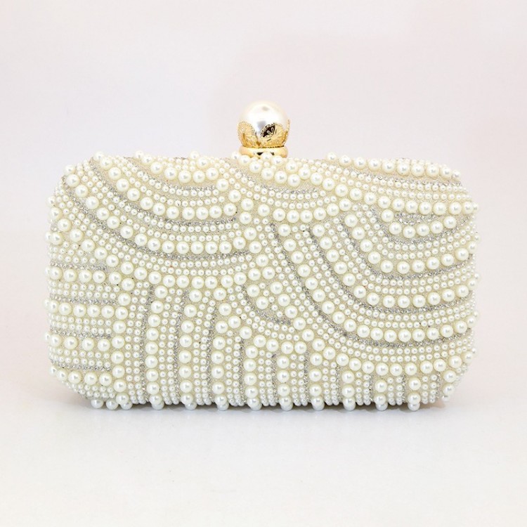 Sac perle blanches