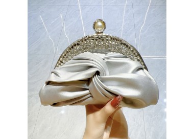 sac soirée élégant et tendance _ argent