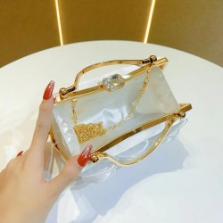 Sac soirée élégant effet soie _ Rose