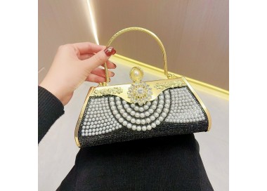 Pochette luxe Noir