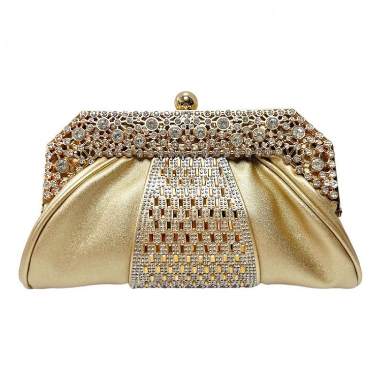 Pochette dz soirée luxe _ Dorée
